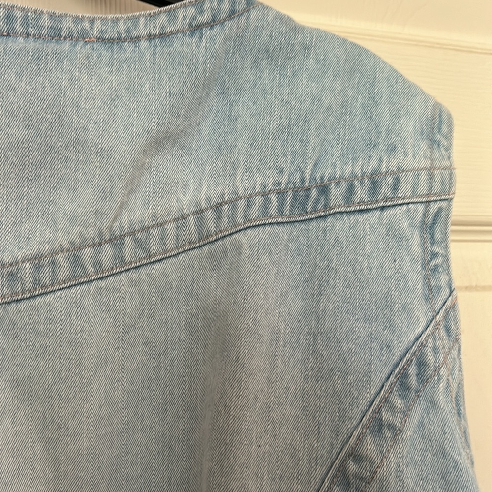 Bill bass Women Vintage Denim Vest - Picture 10 of 10